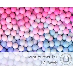 Parawan Pastelowe Kule