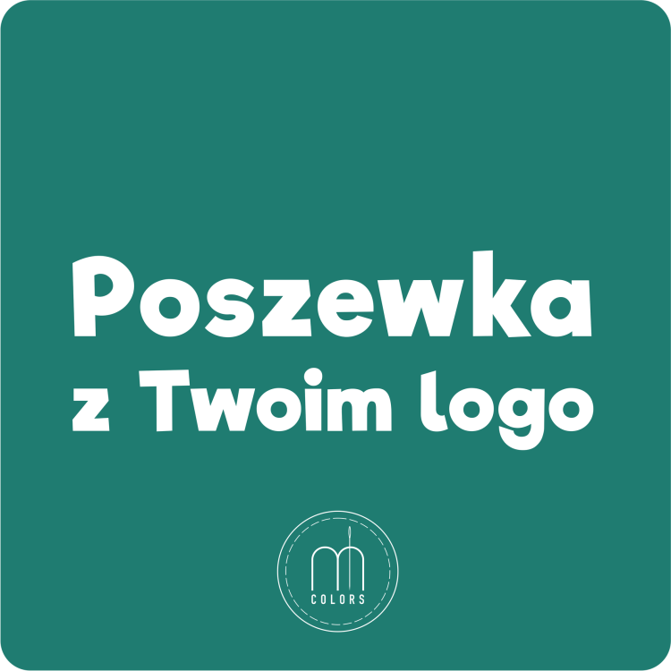 Poszewka z Twoim logo