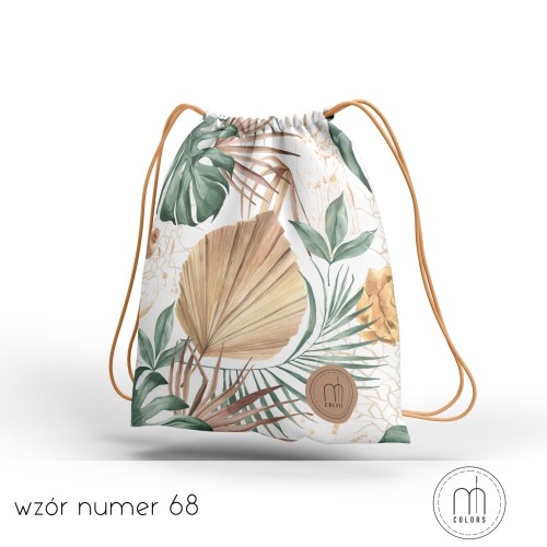 Worek Monstera Boho